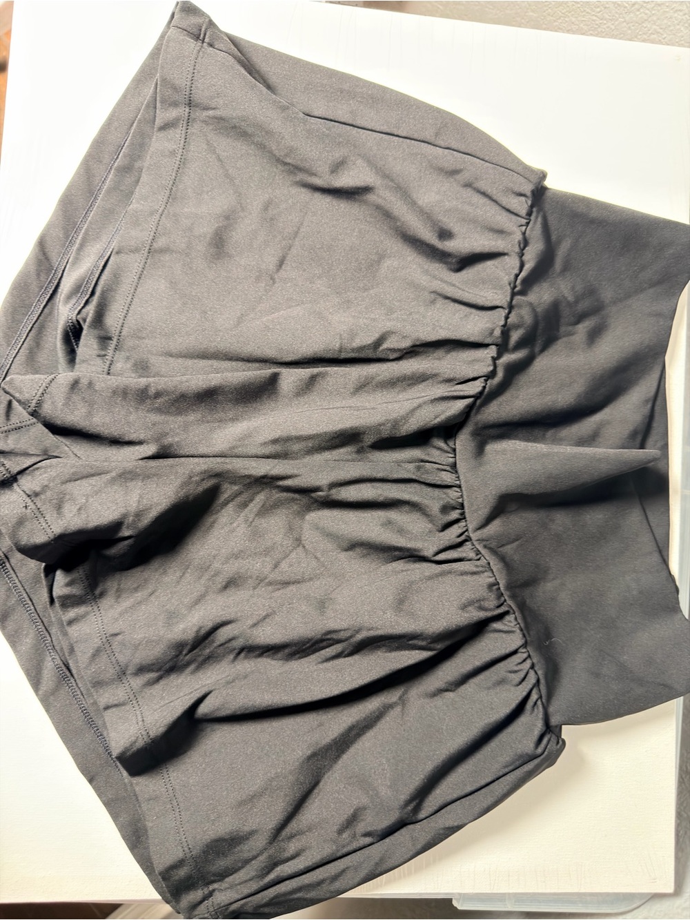 NWOT HALARA Black Shorts with stretchy waist